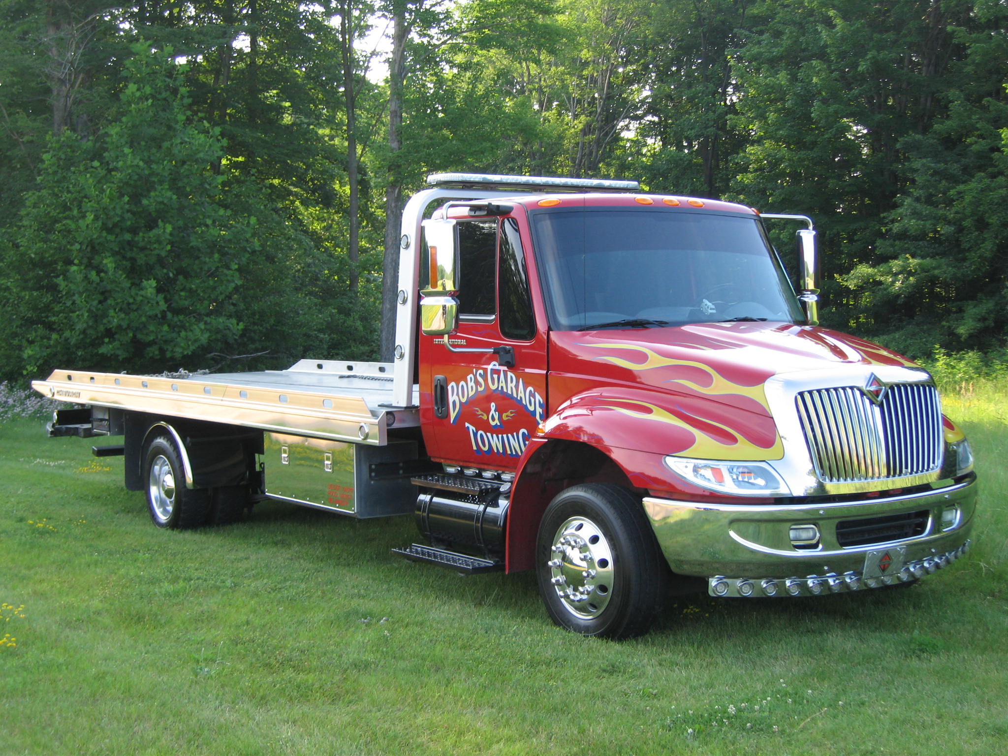 Int 4300 flatbed